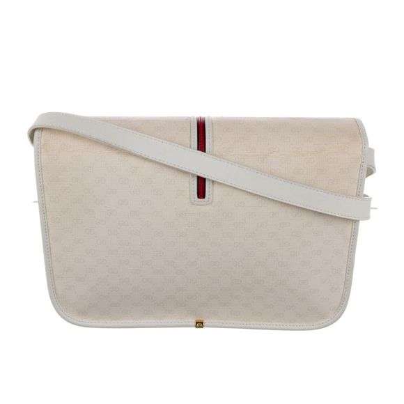 Gucci vintage beige Gg canvas shoulder bag - Picture 7 of 16